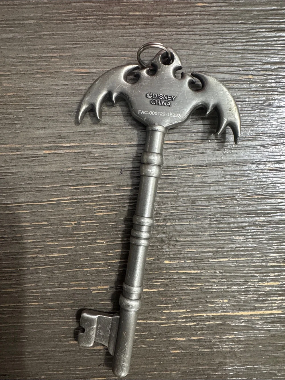 Disney Haunted Mansion Bat Wing Skeleton Key